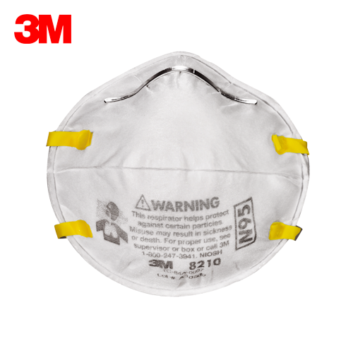 Original 3M 8210 Plus N95 Respirator Face Mask