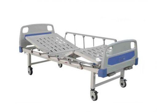 Manual two function hospital bed