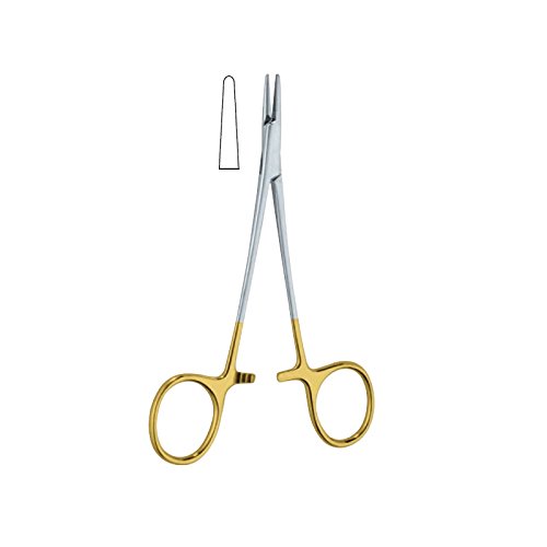 TC Needle Holder  5″ Halsey