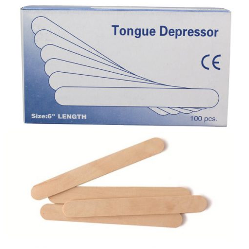 Tongue Depressor – Wood (100pc)