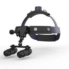 Binocular loupe headband