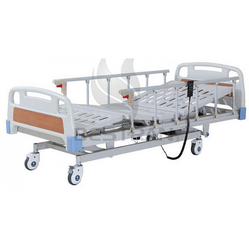 Manual three function hospital bed