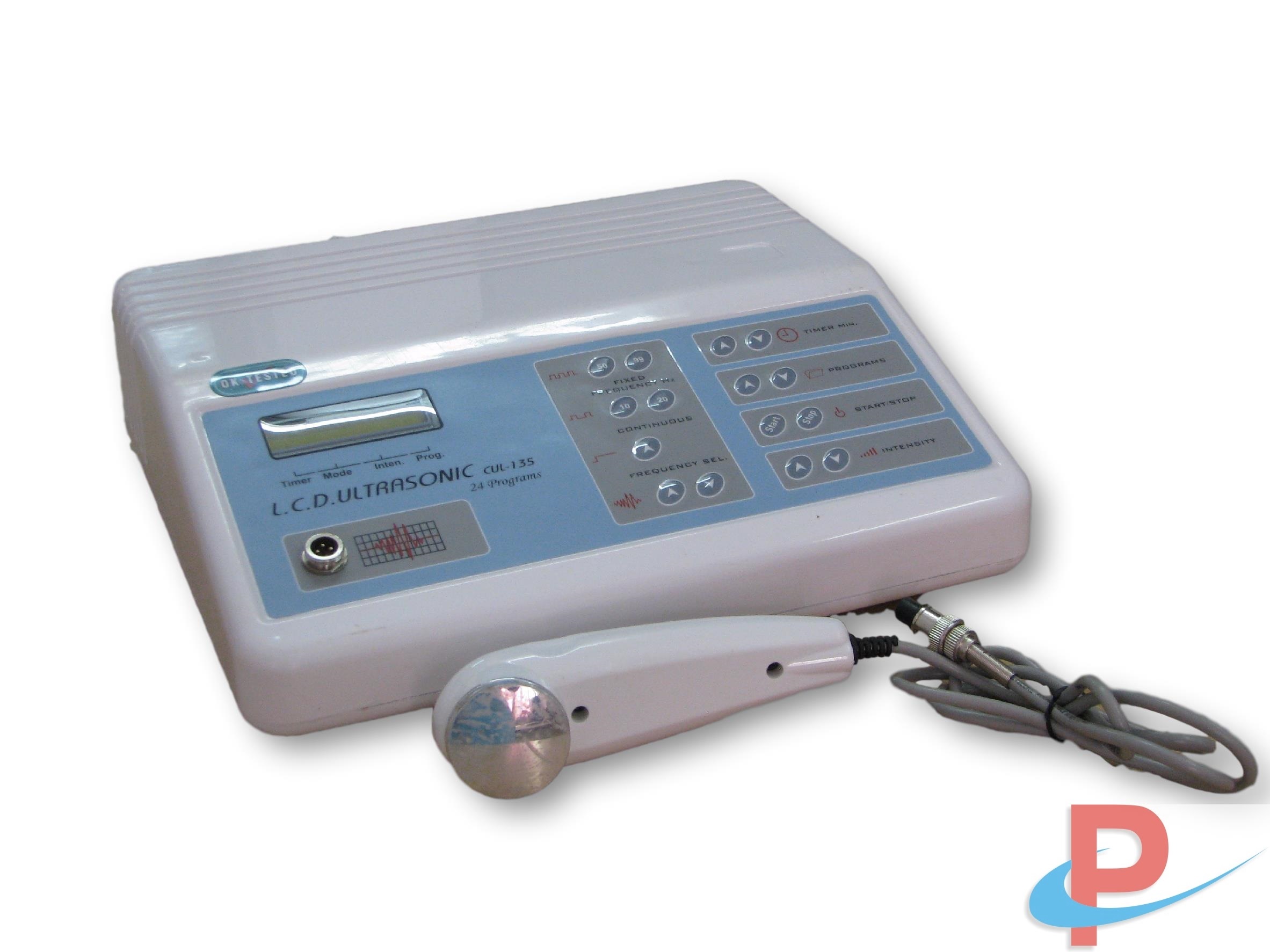 Full digital ultrasound therapy with double head